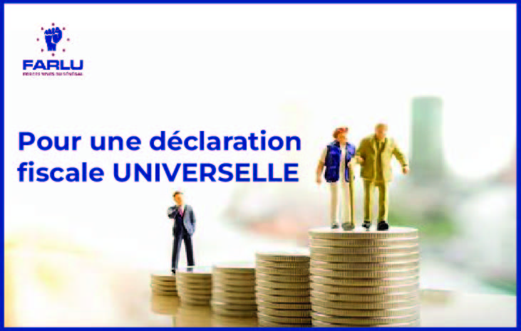Pour une déclaration fiscale universelle