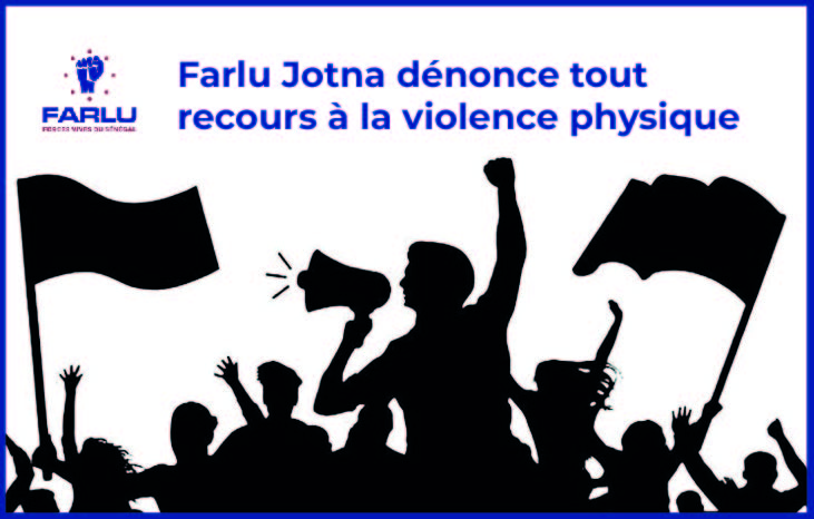 Farlu Jotna dénonce tout recours à la violence physique